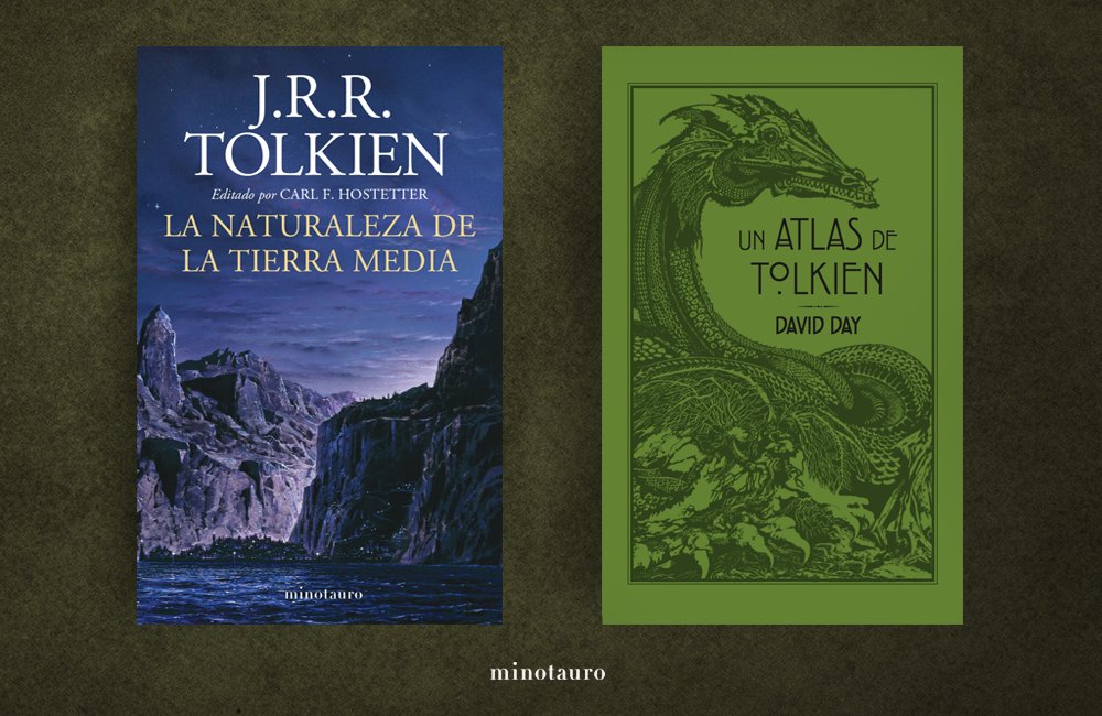 ¡En febrero publicaremos dos nuevas obras sobre el mundo creado por J. R. R. Tolkien!

📘 #LaNaturalezaDeLaTierraMedia
Muestra nuevos detalles sobre la tierra, vida y seres creados por #Tolkien.

📗 #UnAtlasDeTolkien
La historia geográfica del universo ideado por #Tolkien.