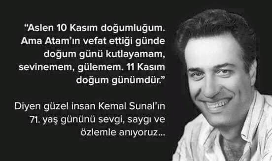 İyi ki doğdun gülüşü güzel adam #KemalSunal