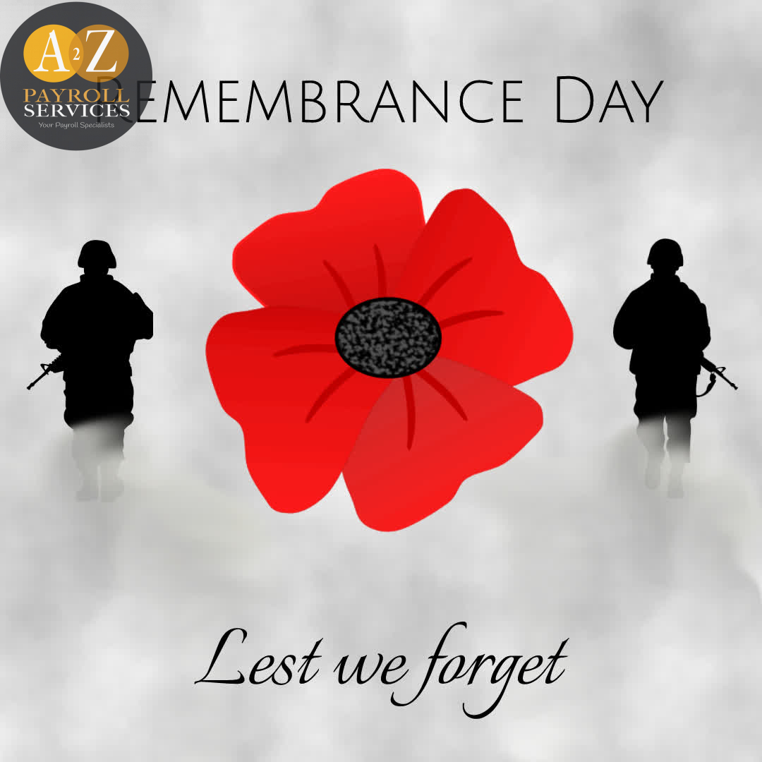 a2zpayroll's tweet photo. Happy Remembrance Day! As the world pays tribute to those who lost their lives in World War 1, by wearing a poppy today let us pray for the remaining families left behind. A true sacrifice was made on this day.

#worldwar1 #remebranceday #fightingthewar #poppies #soldiers https://t.co/Sn3SB0hZEg