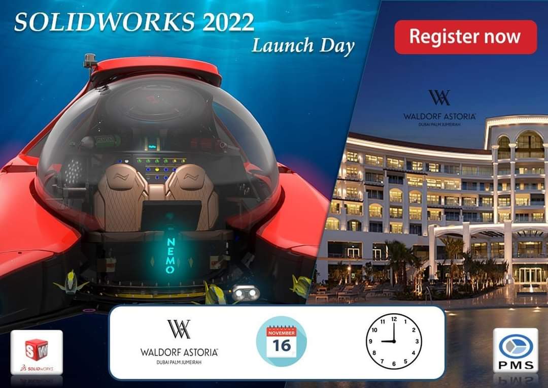 PromediaSystems's tweet photo. #savethedate #5daystogo
#SOLIDWORKS #2022 Launch Event is happening in the #uae on #16thNov @WaldorfDubai .
This Time it's not only "BIGGER BUT BETTER".
Last few Seats Available. Reserve for #free now by registering below👇
https://t.co/6fI8VPCULz https://t.co/VitgncoNpu