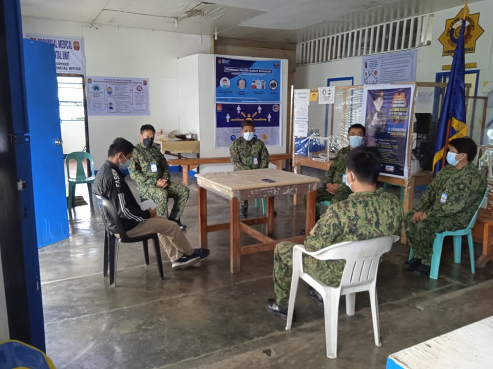 mtprovince_pfu's tweet photo. MPPCLO personnel led by PLTCOL EMILIA M CALIXTO, Provincial Chief with Ptr Jonjon T.  Felipe, conducted SWIM. The topic was "A Servant's Heart”  of the Interfaith Squad System Manual PNP Internal Cleansing Strategy.   (Mark 10:42-45)
#TeamPNP 
#WeServeAndProtect 
#PNPKakampiMo https://t.co/6hoE6OMLef