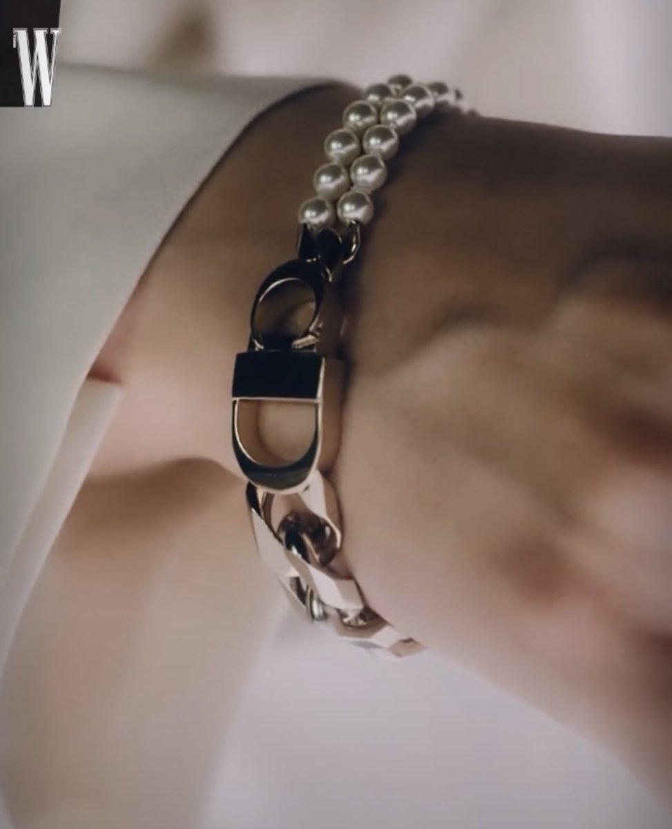 お値下 - SEHUN着用DIOR AND SACAI 22SSレジン パール ブレスレット