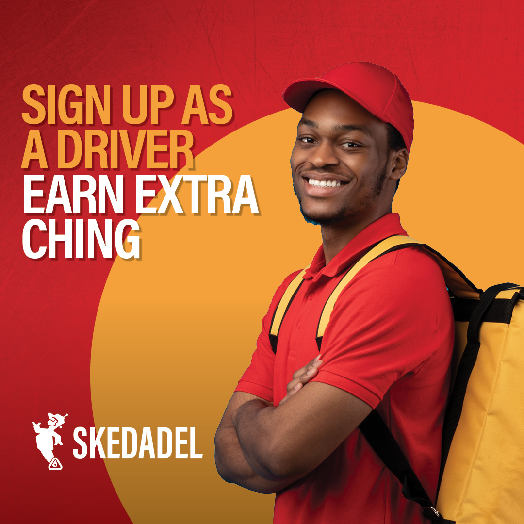 Skedadel2's tweet photo. Howzit, looking for a new way to make money? 👀  We've got you 😉

By signing up as a Skedadel Driver you can: 

 💸  Earn your own cash money
 ⌚  Work full-time

Become a Skedadel Driver here > https://t.co/8QiBJrdnCy https://t.co/XBrsJJvUru