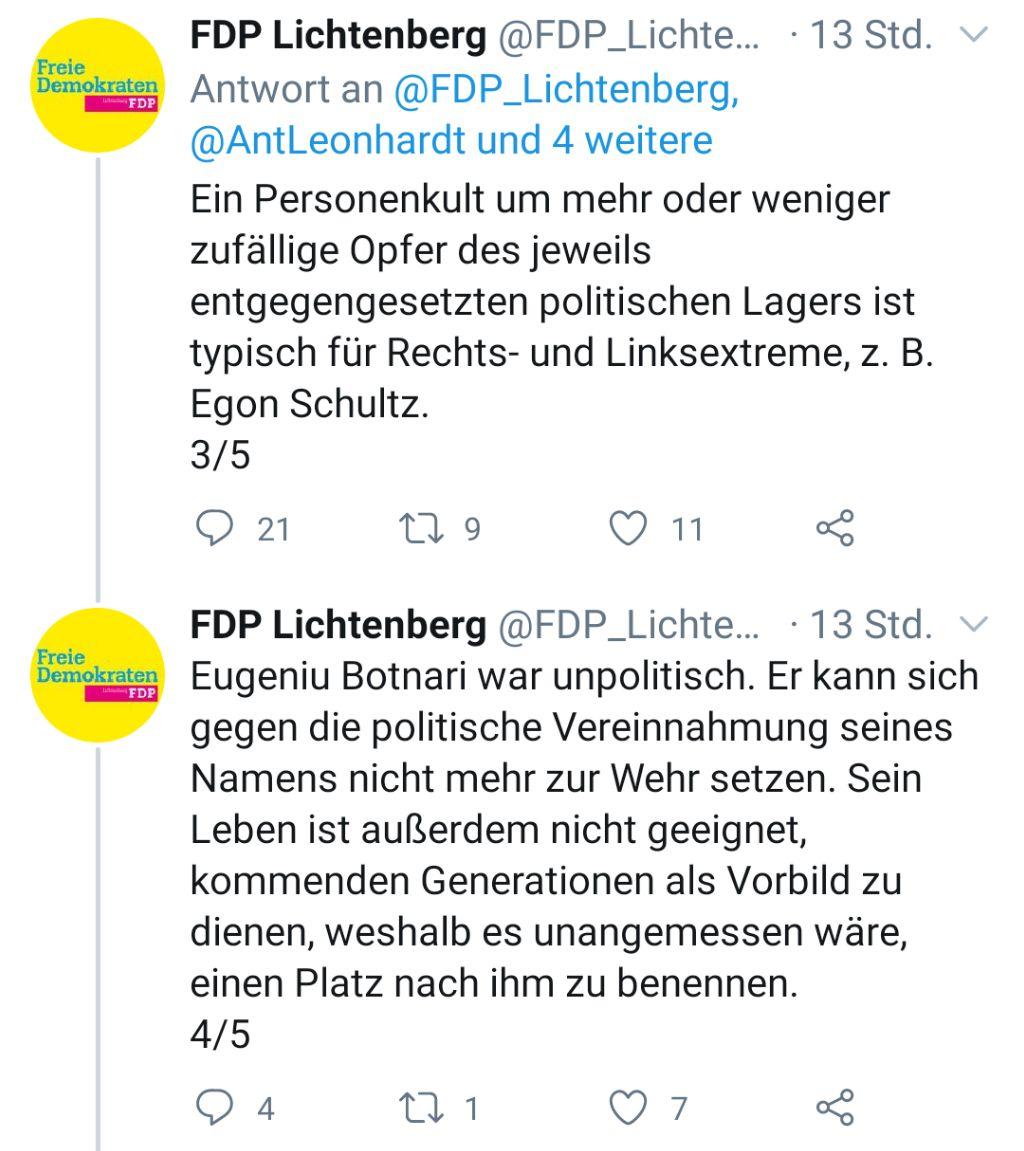 KimWinkler1312's tweet photo. Wie eklig und rechts kann sich 1 Partei verhalten?
FDP Lichtenberg: ja! https://t.co/R7tGojRu3D