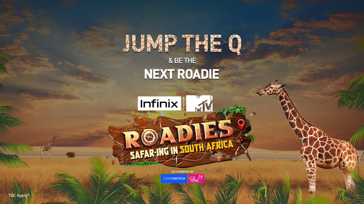 InfinixIndia's tweet photo. Stand a chance to be the next roadie, break through the clutter and Jump The Q.

Link: https://t.co/vCuMBxN9WE https://t.co/CWtlZRnvFb