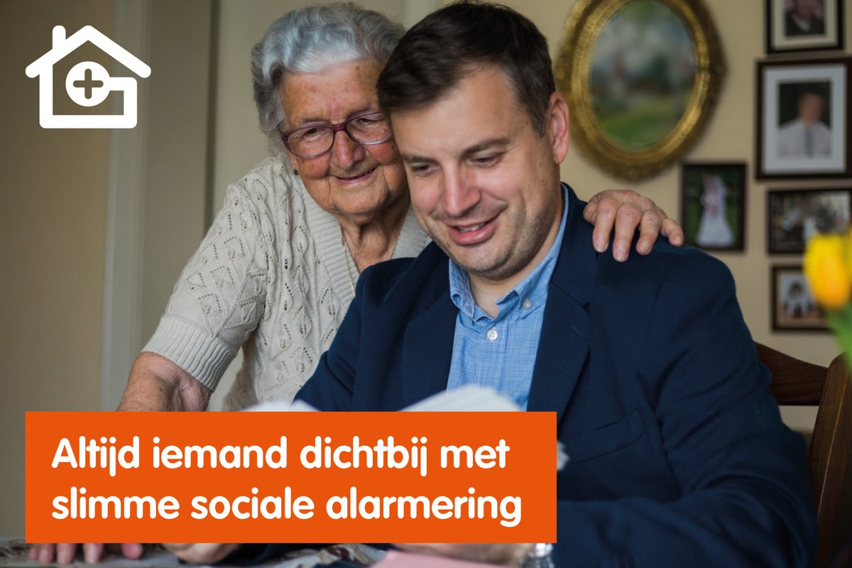 Vandaag is het de dag van de mantelzorger. Wij zijn er voor jou en jouw naasten. Bijvoorbeeld met slimme sociale alarmering van Leefsamen. Gebeurt er iets  zoals brand, inbraak of is er acute hulp nodig? Dan krijg jij direct een melding: zlimthuis.nl/tips-en-inspir…