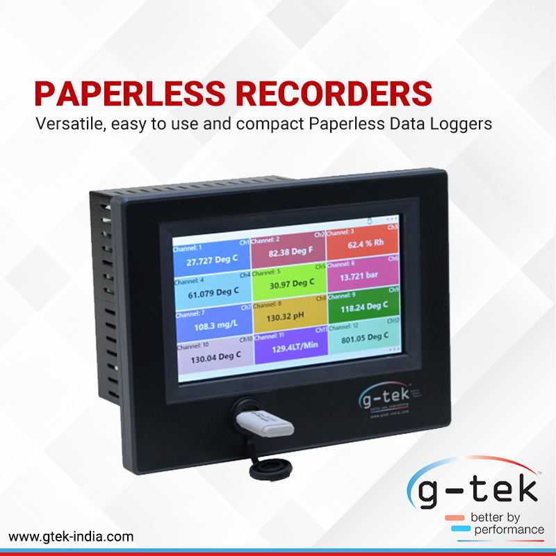 gtekcorp_india's tweet image. For more visit: gtek-india.com/product/paperl… 
#paperlessrecorder #datarecorder #datalogger #gteknetsoftware #industrialequipment #paperchartdatalogger #gteknet #gtekcorporation #vadodara