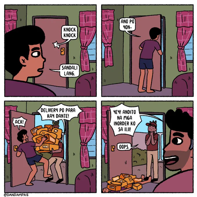 Nacheck out niyo na ba? #artph #dandampascomics 