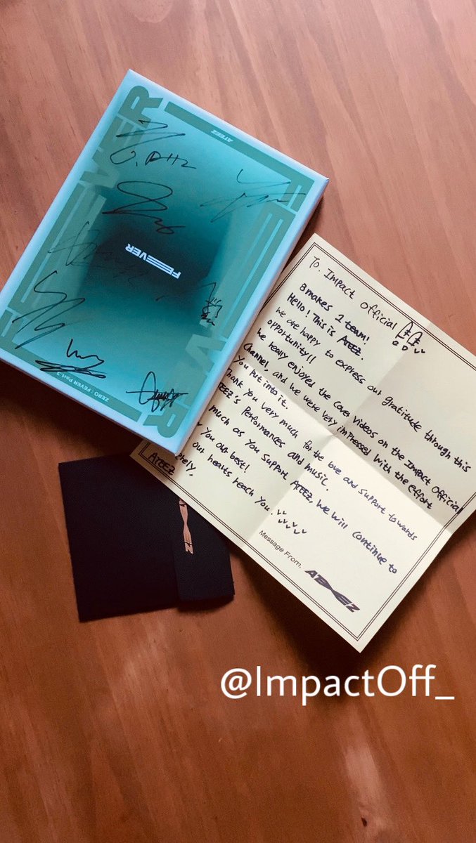 ImpactOff_'s tweet photo. Thank you so so so much @kqent and @ATEEZofficial for this gift !!!😭❤️

This definitely closes our “The real” adventure. Thank you to all of you for your support and for making this possible !! 🥺❤️

#ATEEZ #KQFELLAZ https://t.co/0zuj20vCue