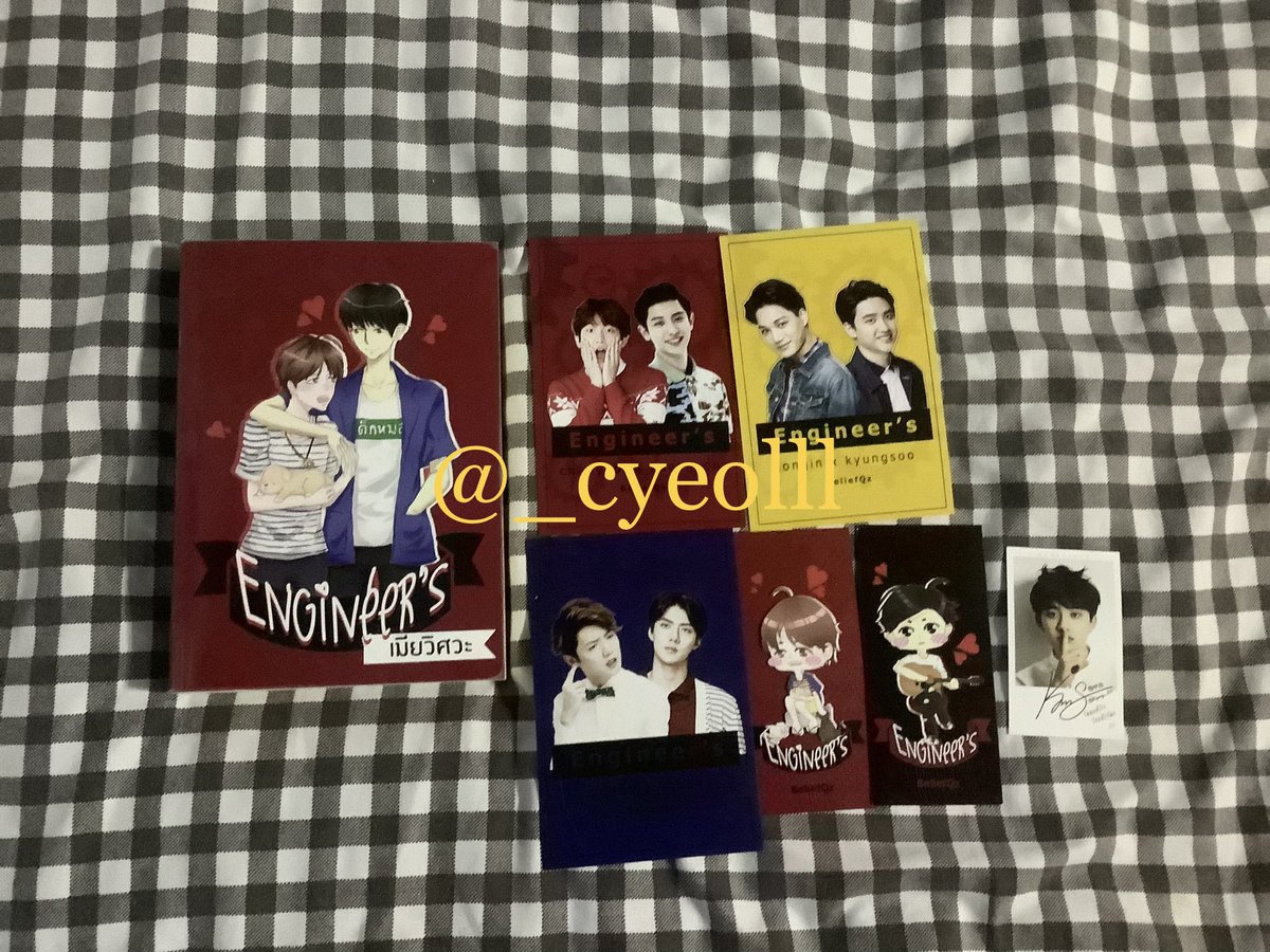 _cyeolll's tweet photo. ส่งต่อengineer’s เมียวิศวะชานแบค 300บาท เล่มค่อนข้างหนาทักมาคุยกันเรื่องราคาก่อนได้ค่ะ เช็ดแอลกอฮอล์ทำความสะอาดเรียบร้อยคับ #ENชานแบค #ส่งต่อฟิค #ส่งต่อนิยายมือสอง #ส่งต่อนิยาย #ขายนิยายวาย #ตลาดนัดอซ #ตลาดนัดEXO #ชานแบค #chanbaek #ชานแบคฟิค #ฟิคชานแบค #ตามหาฟิค https://t.co/bEgPpNfm5y