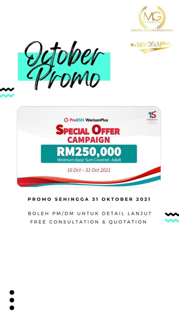Promo Hibah ekslusif untuk polisi mampu milik dan perlindungan medikal kad serendah RM100❤️

Takaful untuk anda, keluarga dan kawan2.