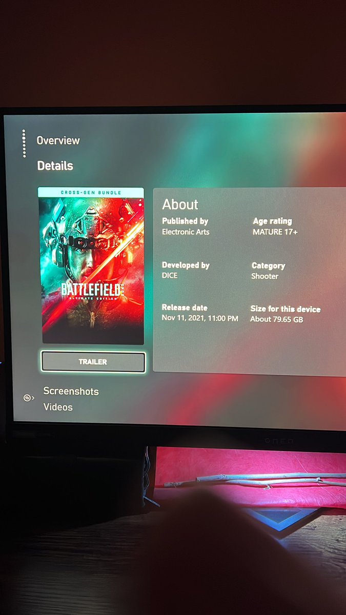 Schibby18's tweet photo. This is what is confusing me… The world says the 12th, but my xbox says the 11th… @2042Battlefield @Battlefield @_Tom_Henderson_ @EA_DICE @BattlefieldPlug @BF_INFORMER @thebfcentral @SKizzleAXE @BFBulletin https://t.co/CxZTHnL10R