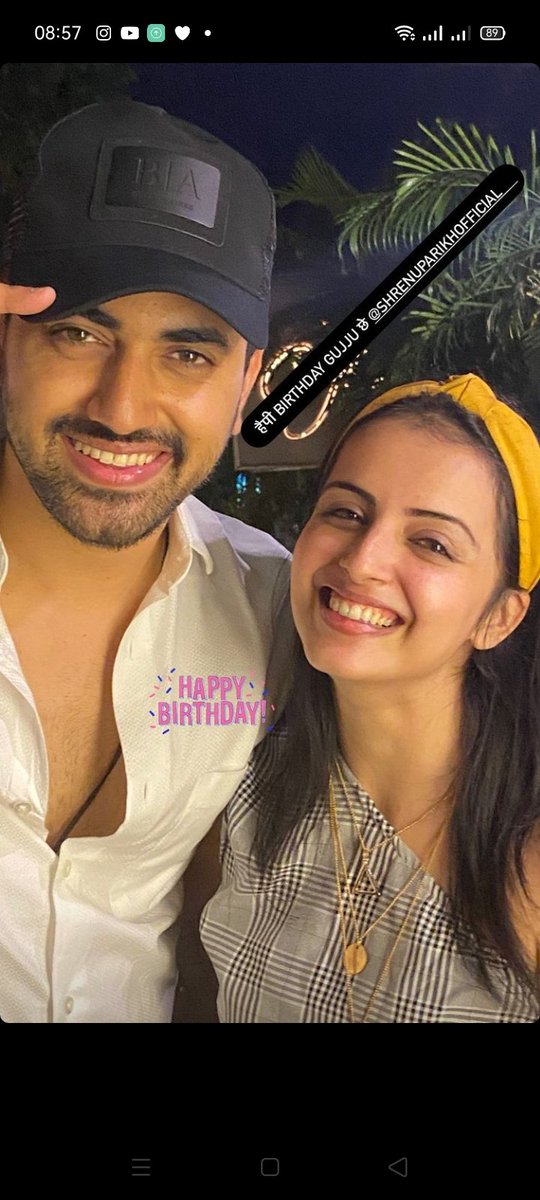 Bina asking... He's dropping an UNSEEN memory of her birthday celebration just like that... Our new 'almost' gujju boy 
Love you Zainu for this too 😍
#ShrenuParikh #ZainImam #ShreZain