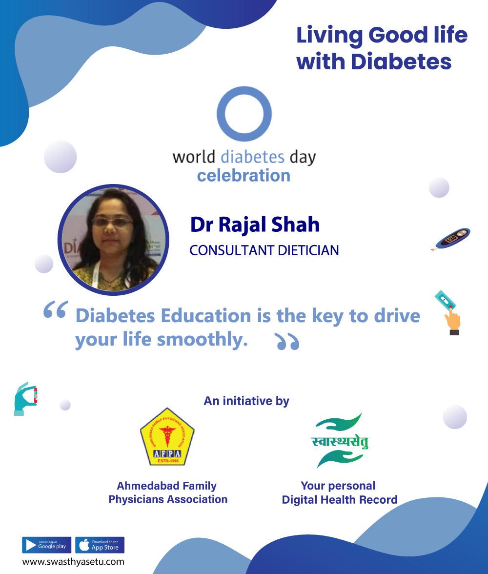 Swasthyasetu1's tweet photo. Message from Dr. Rajal Shah
@ World Diabetes Day Celebration

#diabetes #worlddiabetesday #diabetesday #fightagainstdiabetes #defeatdiabetes #sugarcontrol #controlsugar #controldiabetes #healthrecords #patientapp https://t.co/bGN2mO8JFF