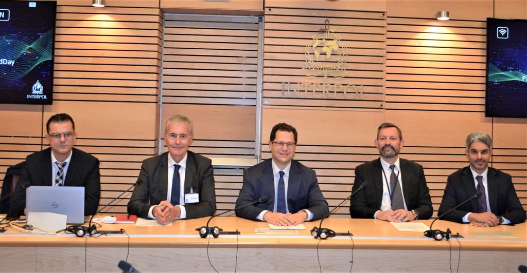 Échanges fructueux à Lyon entre la ⁦<a href="/cnsj_fr/">Coordination nationale sécurité des JOP 2024</a>⁩ et ⁦⁦<a href="/INTERPOL_HQ/">INTERPOL</a>⁩ sur la coopération en vue de la coupe du monde de rugby #France2023 et des Jeux #Paris2024 et sur le projet Stadia mis en œuvre depuis 2012