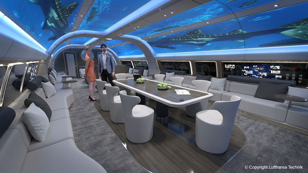 DiehlAviation's tweet photo. VIP Cabin Comes to Live with Large-Scale Projections: the EXPLORER is a design study from @LHTechnik in cooperation with Diehl Aerospace. It creates large-scale virtual impressions - even an underwater scenario: https://t.co/wmHxd7Po8e
#VIPaircraft #VIPTravel #VIPcompletion https://t.co/8dtLRSujPB
