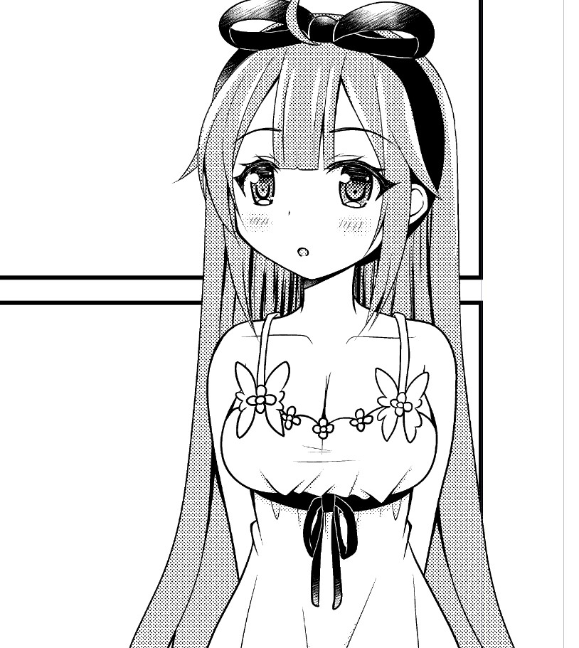 原稿開始!今回は
シロクマと夏のアイスタイムの着せ替え衣装の
ユニコーンちゃん 