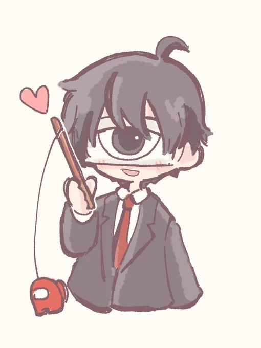 「ポッキーの日」
#あるまぁーと
#なつめせんせ絵 
#せんたんあーと 
#画レージ 
