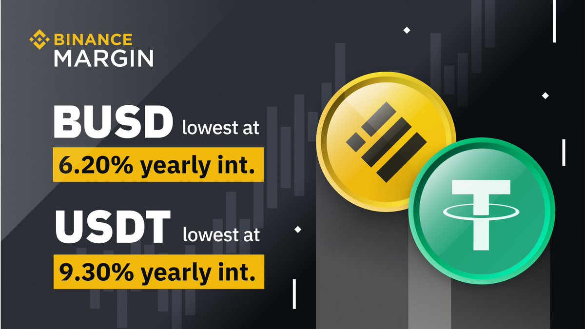 Binance Adds $AXS, $LRC, $LUNA, $MANA, $SAND on Cross Margin, Stablecoins  Annual Interest Rate Starts at 6.20%! ➡️ https://t.co/6hO7ducTLi