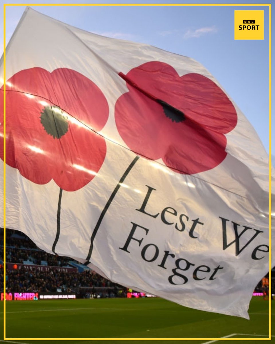 BBCMOTD's tweet photo. We Will Remember Them. 

#RemembranceDay https://t.co/Qt84dy27vO
