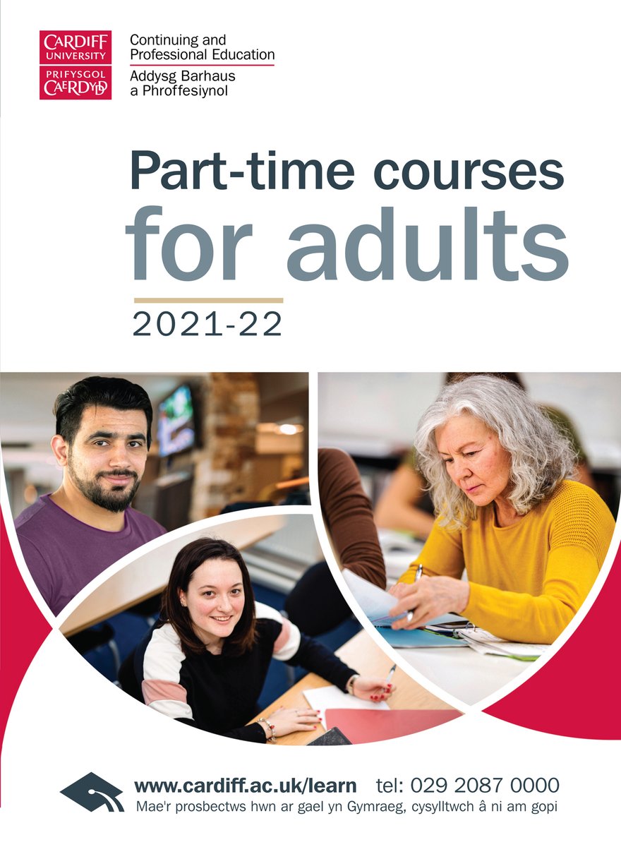 We have an exciting range of part-time courses starting this January and throughout the spring. Perfect for those who have been away from the classroom for a while. We have planned in-person and online options. cardiff.ac.uk/part-time-cour… #LifelongLearningWeek #lifelonglearning