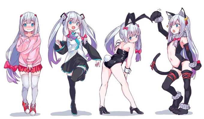いろんな服装のエロマンガ先生 