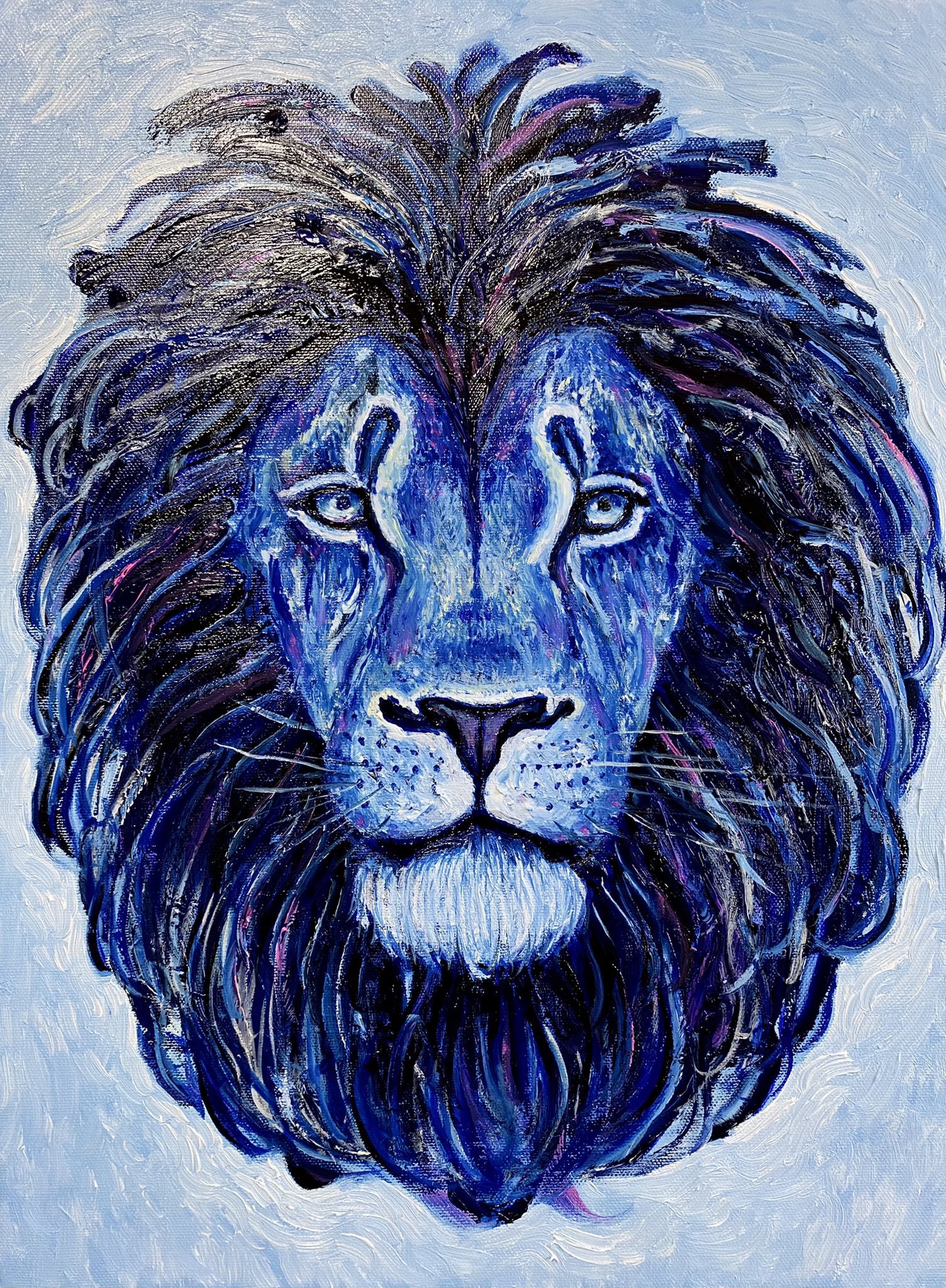 ミニライオン 油彩画 ペイント聖矢 ミニライオン 油彩画 ペイント聖矢 Summer is over… , #art #artwork