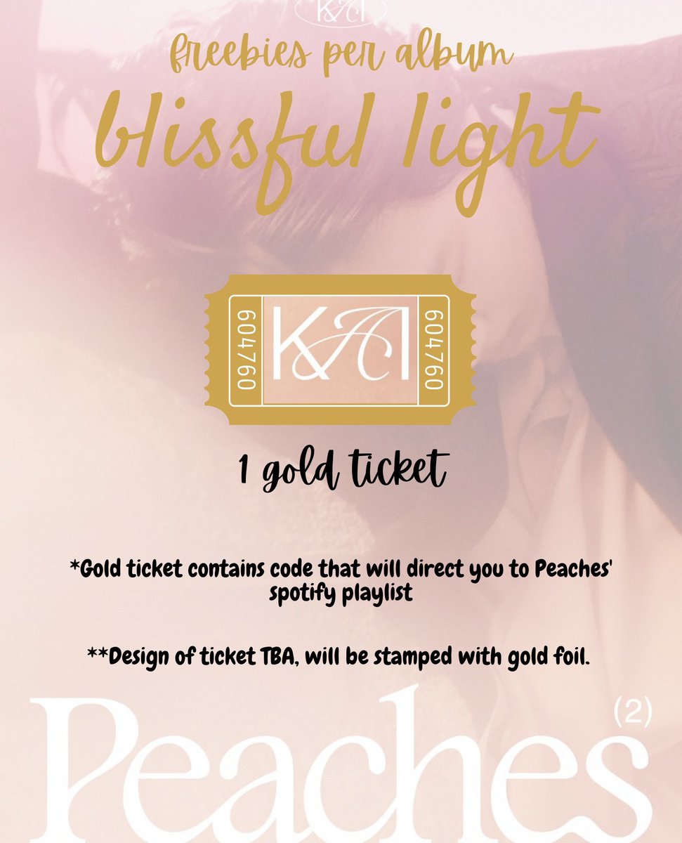 BlissfulStorePH's tweet photo. [PH GO] KAI 2nd MINI ALBUM: PEACHES ♡

━ Order deadline: 11/26/21 
━ Full/Downpayment deadline: 11/28/21
━ Full payment deadline (if will opt for DP): 12/30/21
━ Details &amp; Order Form: https://t.co/eYEnOQI7qo

#카이 #KAI
#엑소 #EXO #weareoneEXO
#Peaches @weareoneEXO https://t.co/mWX4E6mvaW