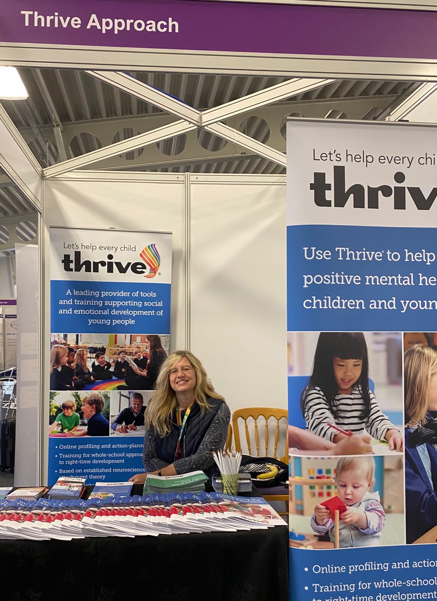 KayKazzi's tweet photo. Great to be here at the @TheEdPeopleShow with @Mel51e4 excited to see you all and talk about how @ThriveApproach can support you in your setting! Visit us at stand 357! https://t.co/30IitJuQJR