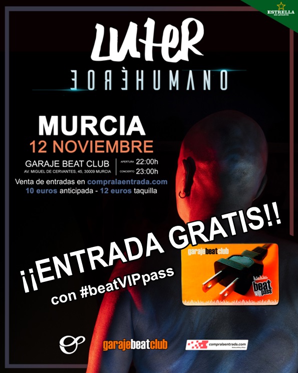 garajebeatclub's tweet photo. Este viernes 12 de noviembre todxs lxs poseedorxs de #beatVIPpass tienen entrada gratuita al concierto de @luter_oficial en @garajebeatclub. ¿Te apuntas?
AVISO IMPORTANTE: el acceso a @garajebeatclub requiere Certificado Covid Digital de la UE.
#ApoyaTuSala https://t.co/6DnCxlTF46