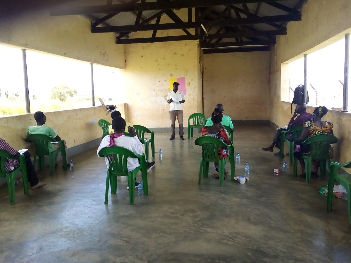 WellcomeChange's tweet photo. Last week our very own @GeoffreyAkudra1 facilitated our community advisory board and expert advisory committee in Uganda to inform key aspects of our intervention development. Lots of invaluable input on intervention modality and characteristics of facilitators! 🇺🇬💭💡 https://t.co/bVSuEF1B2y