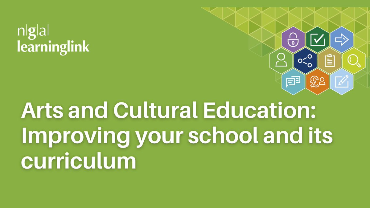 NGAMedia's tweet image. This Learning Link module with @ace_national aims to empower governors and trustees on how arts and cultural education can be used for school improvement. 

Try it now or sign up to learning link: nga.org.uk/Training-and-D…

@Artsmarkaward #CelebrateArtsmark #Artsmark20