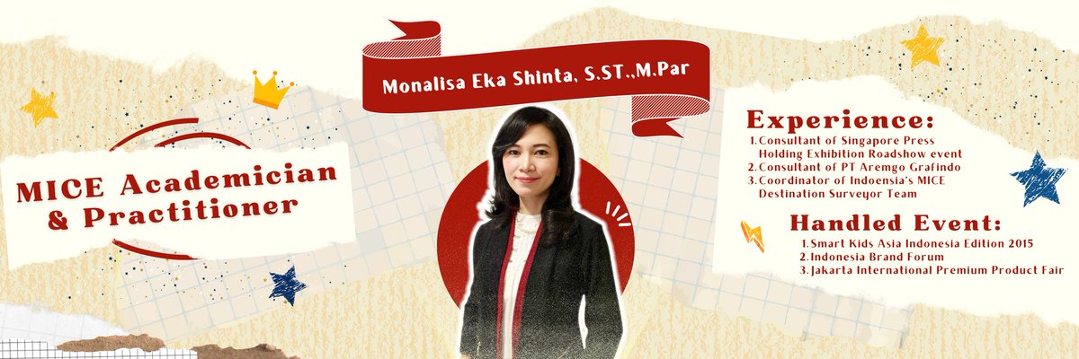 micediscovery21's tweet photo. 🎤MODERATOR🎤
-
She is an experienced &amp; the person behind this event. As event management lecturer, she guides and accompanies us for the whole event. 

Curious to see how great she is? Get the ticket!

Kind Regards,
STP Trisakti - D4 UPW 2019 
-
#The9thMICEDiscovery #OptiMICE https://t.co/jYIZ0S4aYW