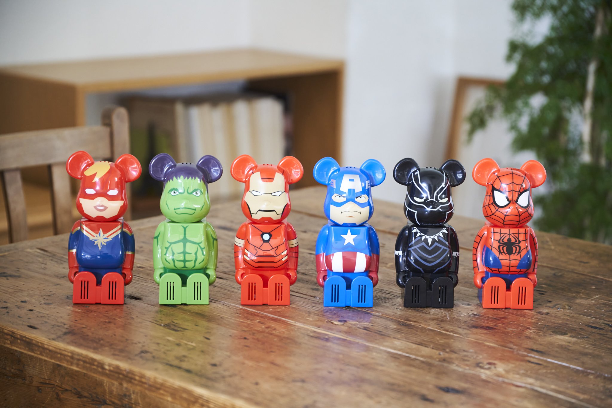 クレベリン×ベアブリック　marvel限定デザイン Amazon.co.jp: クレベリン×ベアブリック(マーベルデザイン)×1個