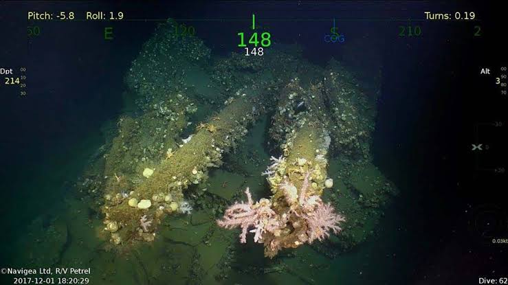 1944年11月11日17:30 第三次多号作戦 駆逐艦「島風」沈没。 第二水雷