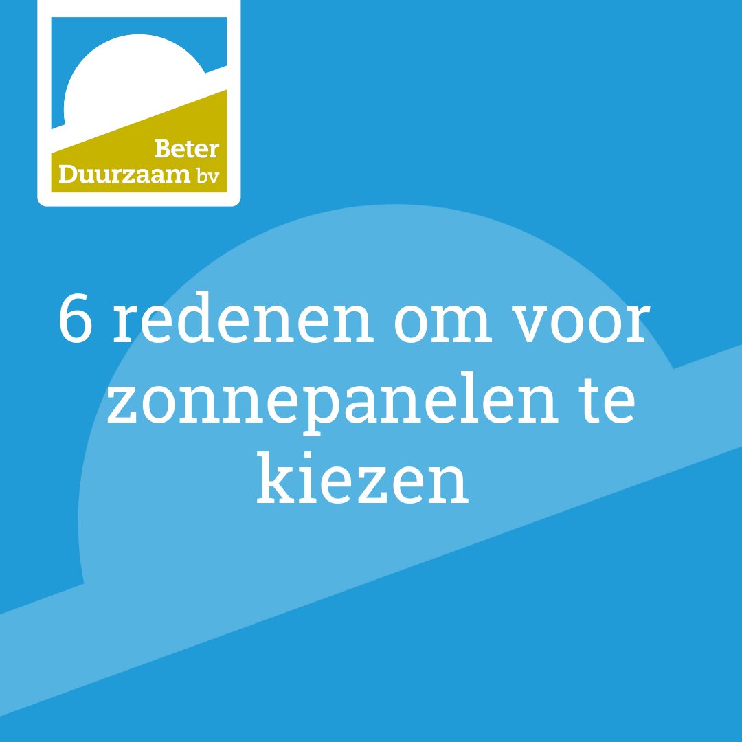 beterduurzaam's tweet photo. Waarom bij ons? Wij: 
1.Garanderen scherpe prijzen
2.Bieden de beste garanties
3.Maken het aanbod inzichtelijk in ons portal 
4.Plaatsen de beste merken
5.Zijn ervaren
6.Staan voorop in verduurzaming

#zonnepanelen #zonneboiler #warmtepomp #garanties #ervaring https://t.co/G1N1fAmAYT