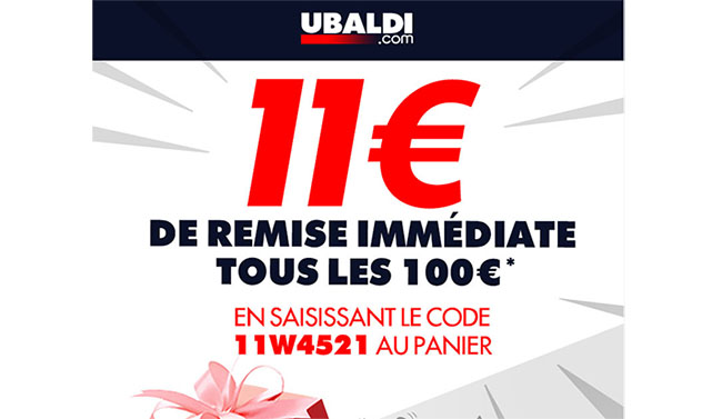 bhmag's tweet photo. Bon Plan : 11€ tous les 100€ d’achats chez Ulbadi (+ parrainage possible)
#bonsplans #bonplan #singledays #ubaldi #AliExpress1111
https://t.co/ThzNDxvAVI https://t.co/28D02taY1m