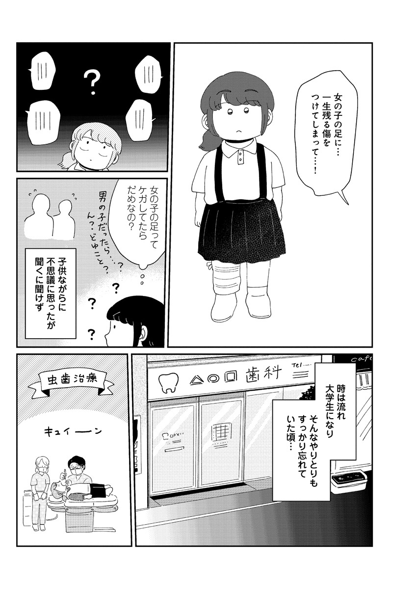 【📕更新💭】
 #コンプレックスをほどよい距離から見つめてみた 
第2回「傷ひとつない体」が公開されました📖

なんでもない会話の中や、ダイエットの目標とかによく現れる、
"架空のパーフェクトボディな女の子"について。

続きはこちらから!
▶️ https://t.co/0gh460oyjE 