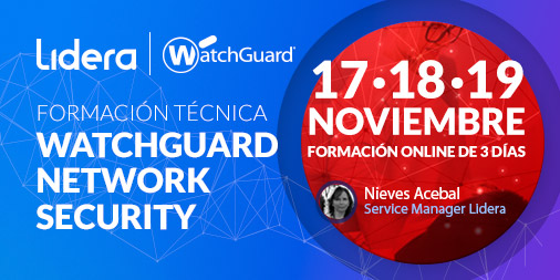 La semana que viene tenemos una formación técnica de <a href="/WatchGuardSpain/">WatchGuard España</a>  de la mano de nuestra Service Manager, Nieves Acebal, apúntate y ¡llévate 50 € en compras en Amazon!

bit.ly/3D9oKgB

#formacióncontinua #formacióntécnica #netsec #firebox #firewall