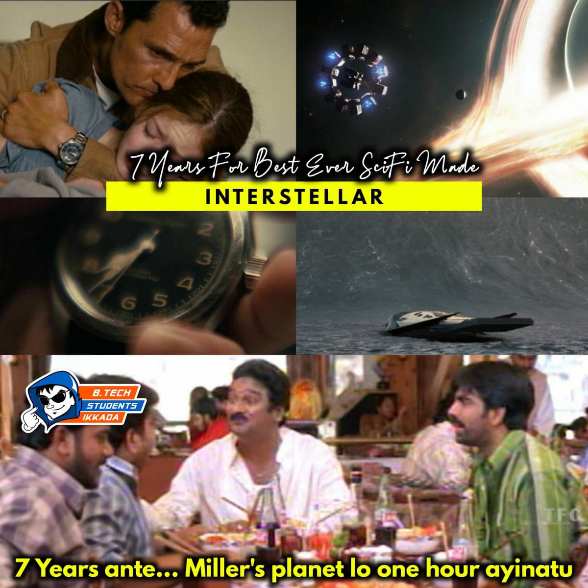 btsiconnects's tweet photo. Ante nen kuda Miller's planet lo undi post late ga chesa friends .. 

#Interstellar #InterstellarWorld #7YearsForInterstellar 🤍✨ https://t.co/U6ObSnI4CM