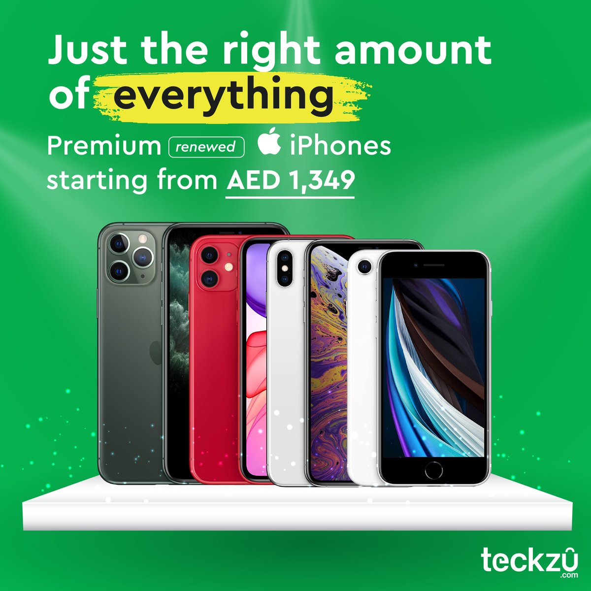 teckzucom's tweet photo. Explore our wide collection of renewed iPhones starting from just AED 1,349! Enjoy same day delivery and secure your iPhone with up to 1 year warranty.

#Apple #iPhone #MacBook #iPad #Renewed #Electronics #Deals #Teckzu #Dubai #UAE https://t.co/ws0cK6cl1V