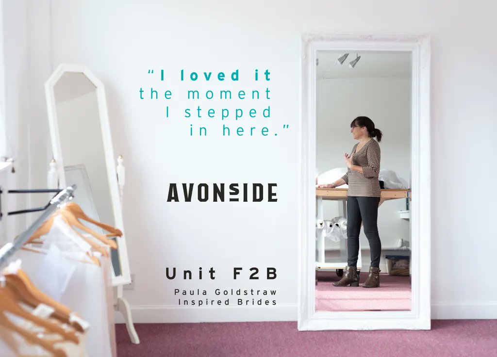 Meet Paula Goldstraw!  She moved her Inspired Brides business to Avonside in the summer. You can hear more about why and her story on Facebook and Instagram #avonsidewilts buff.ly/3D2RzLA