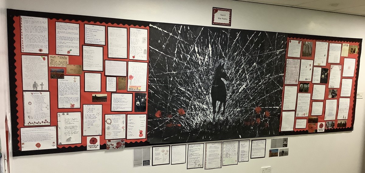 Delighted to see moving Year 6 poems and letters - from the point of view of a WWI soldier writing home to his family - as they reflected on Remembrance Day, following their insightful workshop ‘Poetry and Poppies’, thinking of those who serve to protect freedoms. <a href="/SHSGirlsPrep/">SHS || Girls' Prep</a>