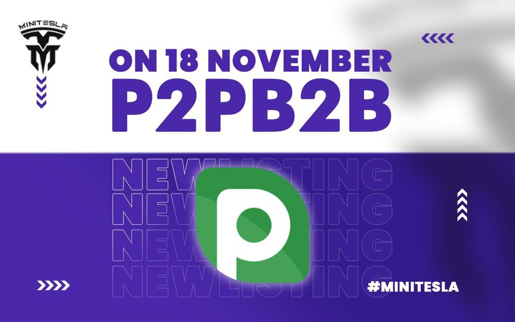 new listing surprise #minitesla will soon take its place on all exchanges
#miniteslaoffici #p2pb2b #BSC #Trustwallet #Coinmarketcap #Coingecko #azbit