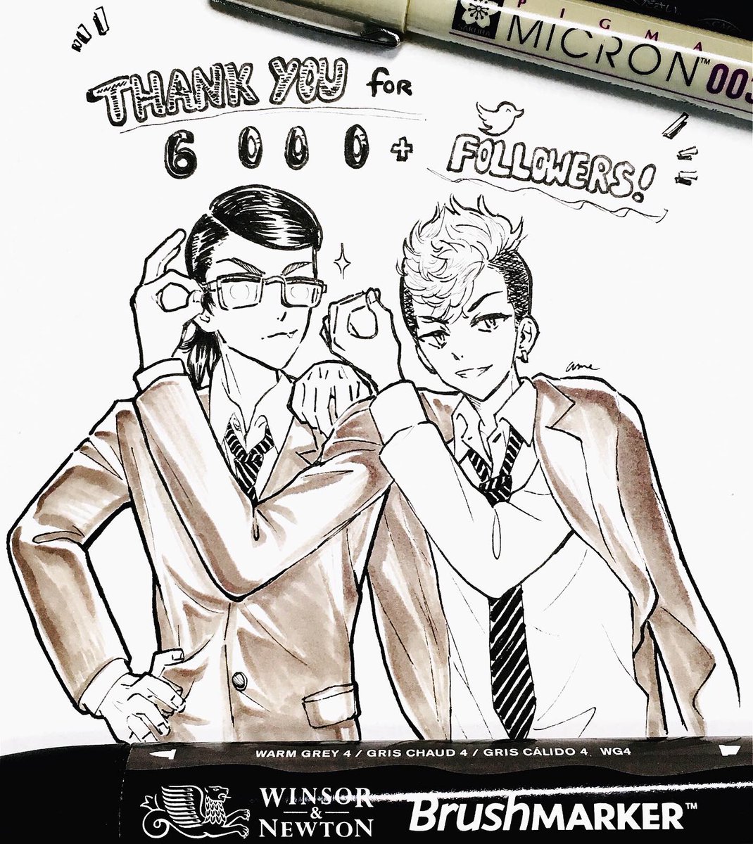 thank you for 6k+!! heres some silly bajifuyus 