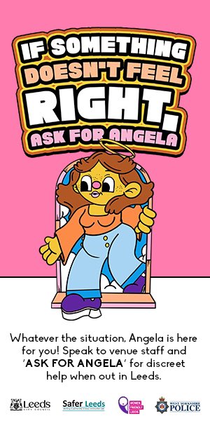 SimonHodgsonLCC's tweet photo. 🟪@SaferLeeds in collaboration with @womenfriendlyls formally launch the #AskForAngelaLeeds scheme today, one part of  #WomensSafetyMatters to end #VAWG
c530 premises signed up in #Leeds https://t.co/ZodP5UEt4m 
Now open to all hospitality sectors…join the change movement🟪 https://t.co/whdsiYBpWT