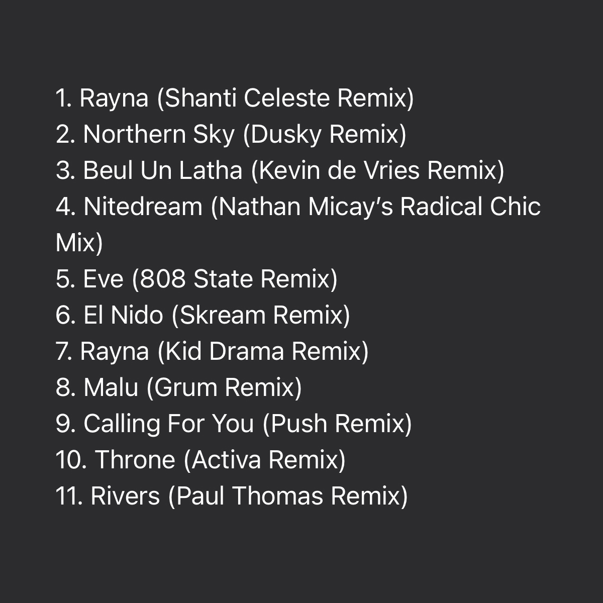I’ve been working on this with Anjunabeats over the last 12 months but can finally say that the remix album drops next Wednesday! As it was my first ever album as Trance Wax, I was really keen to get people involved who influenced and supported the project over the years