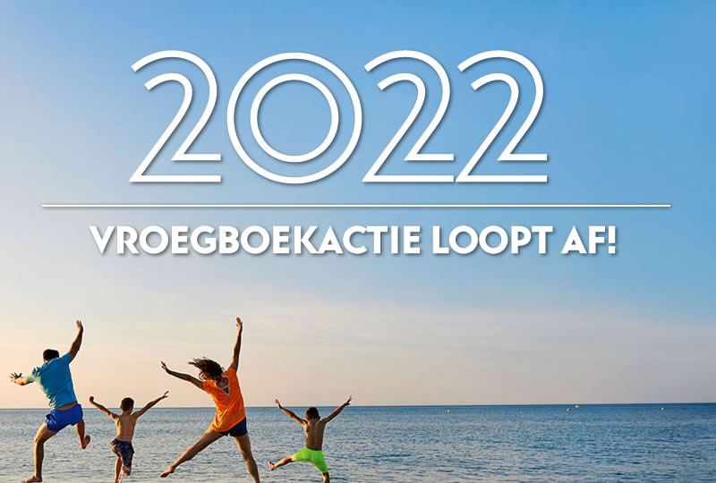 15 November loopt de vroegboekactie af.
✅Kosteloos annuleren tot 1 maart 2022
✅Kortingen tot 35%
➡ Start de voorpret bit.ly/Reserveer2022