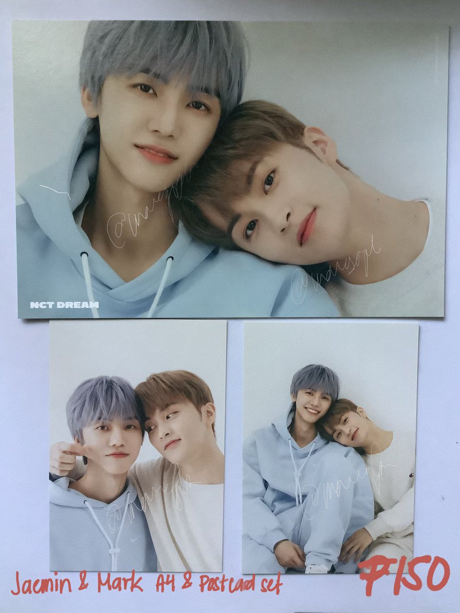 MaruGOph's tweet photo. jaemin &amp; mark a4 + postcard set

QRT ‘Mine’ to claim!

tags jaemin mark nct dream https://t.co/Zzom3SkggH