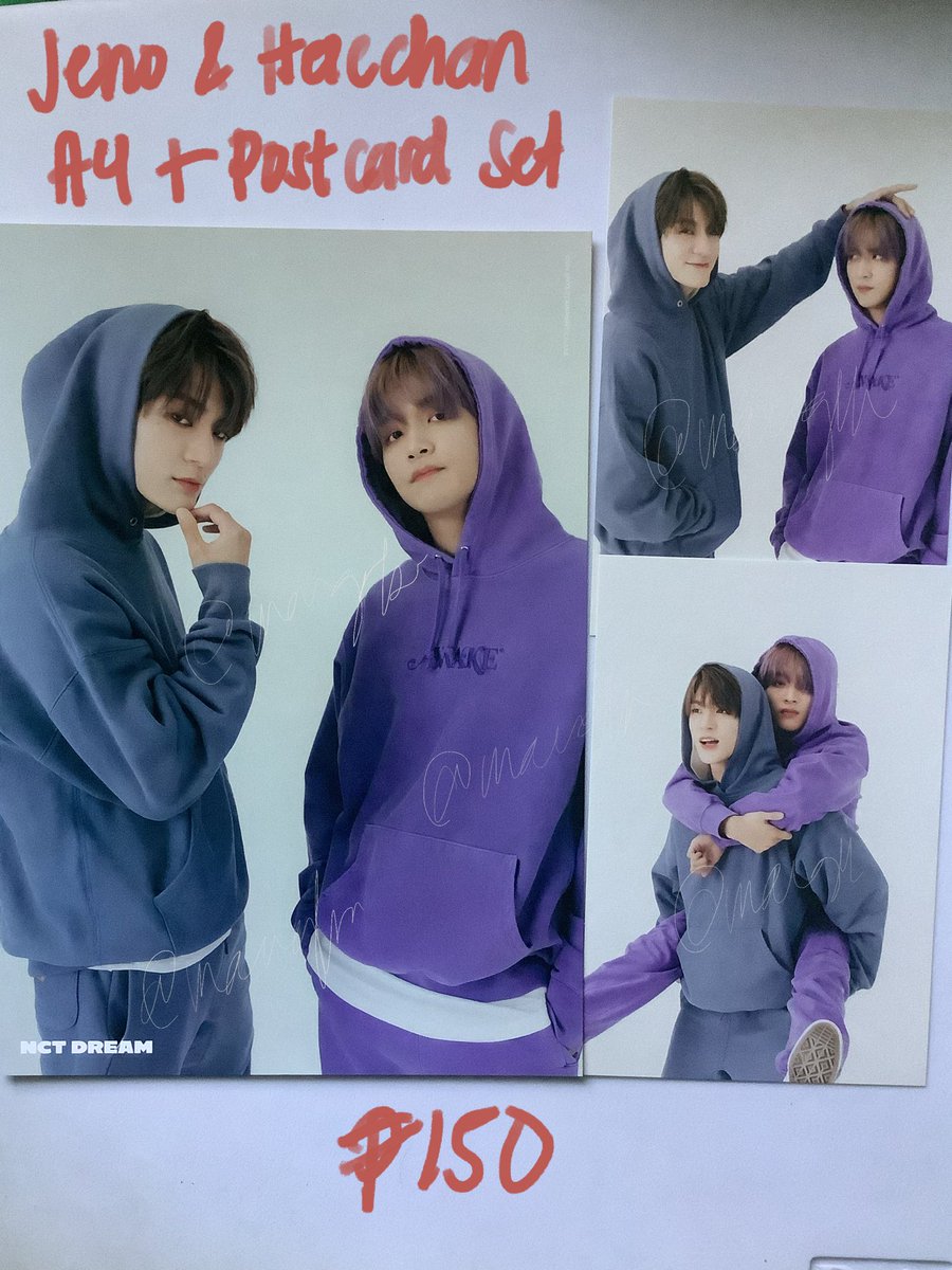 MaruGOph's tweet photo. Jeno &amp; Haechan A4 + Postcard Set

QRT ‘Mine’ to claim!

tags jeno haechan nct dream https://t.co/PDa36Rx4eU